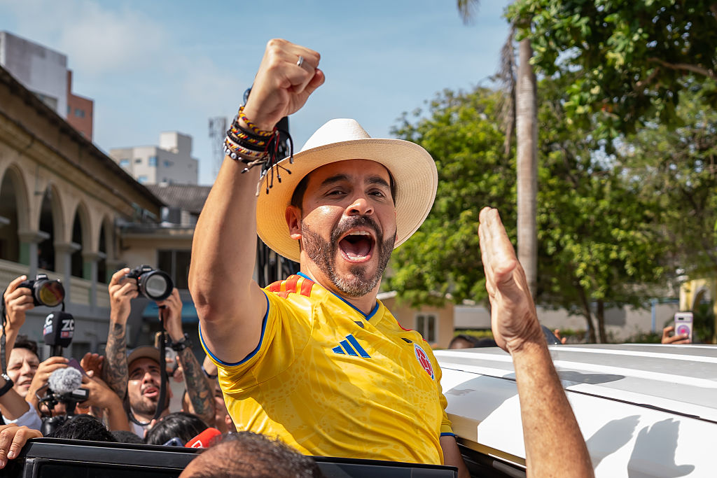 Abelardo de la Espriella won the election by less then 1% of the vote. Credit: Getty