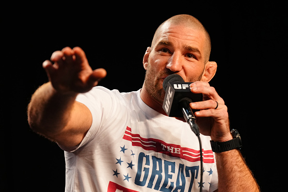 UFC middleweight champion Sean Strickland claims he has been banned from the White House event over his views on Israel. Credit: Getty