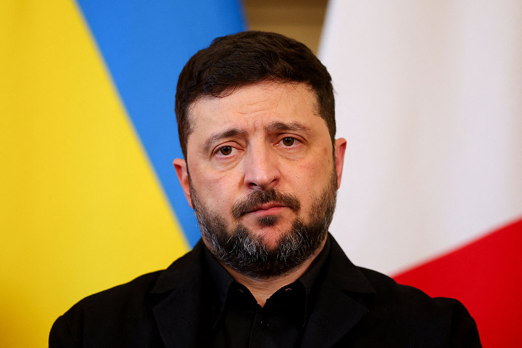 Zelensky is losing support from Europe's Right. Credit: Getty