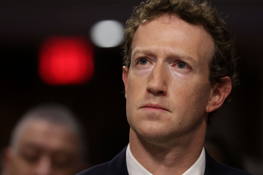 Mark Zuckerberg is the CEO of Meta, which faces a $942 million fine for failing to protect children on its platforms. Credit: Getty