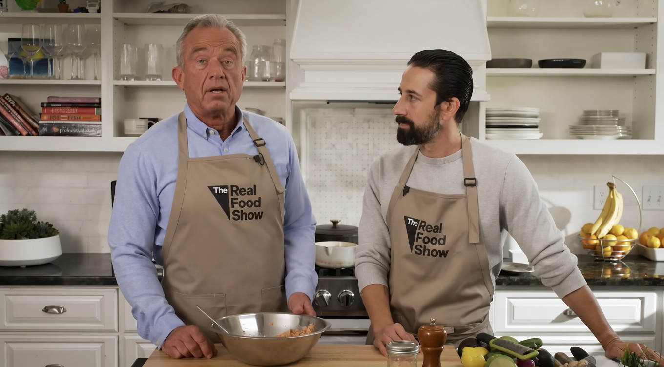 Julia Child reborn. Credit: Robert F. Kennedy Jr/YouTube