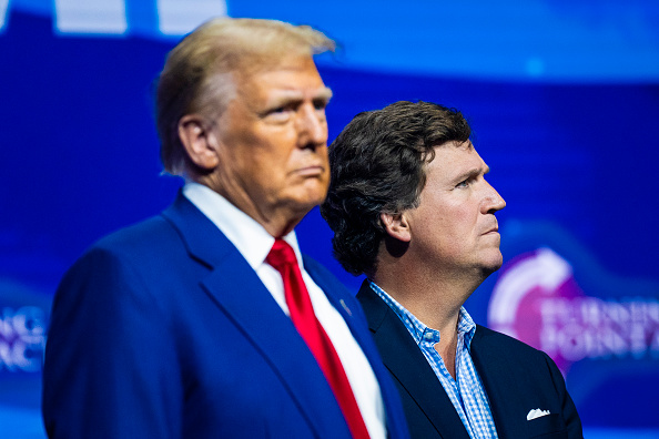 Can Tucker Carlson turn disaffected MAGA voters into a new political force? Credit: Getty