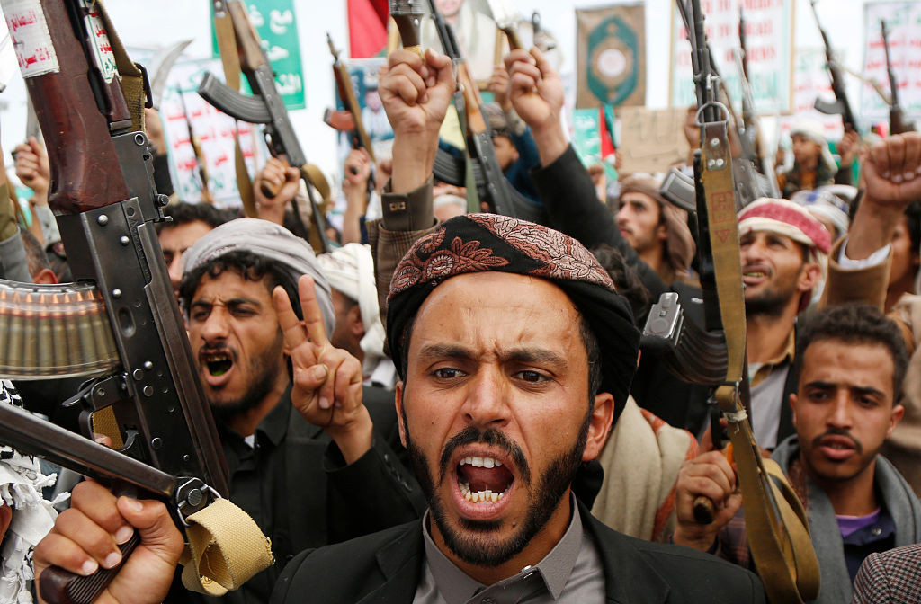 The Houthis have taken an advantageous position over the Red Sea and Bab al-Mandab Strait. Credit: Getty