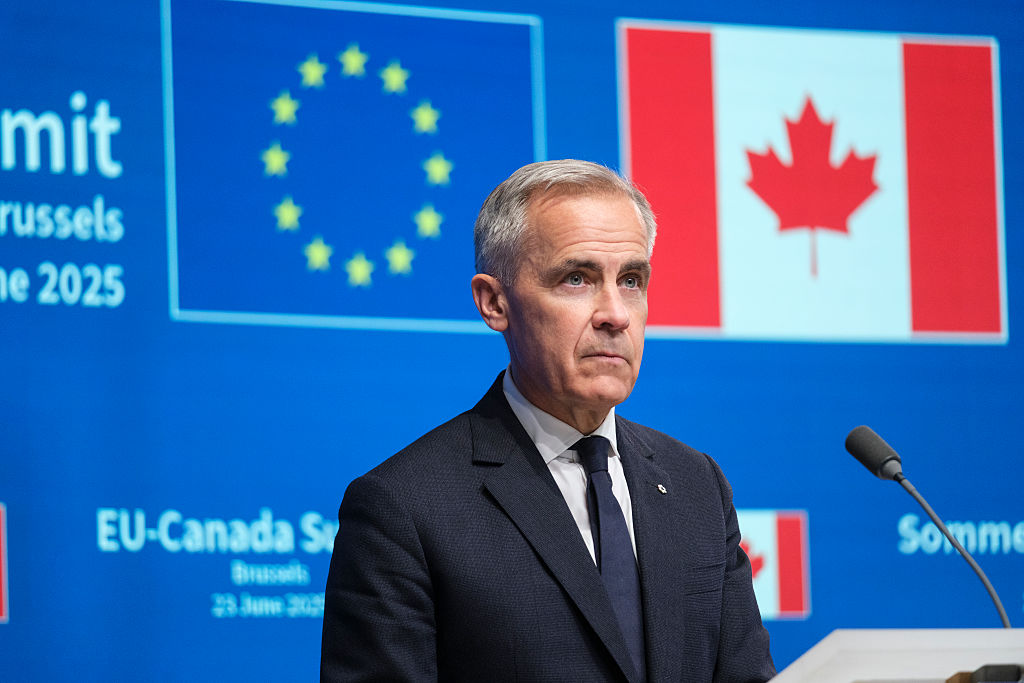 Mark Carney has previously called Canada ‘the most European of non-European countries’. Credit: Getty