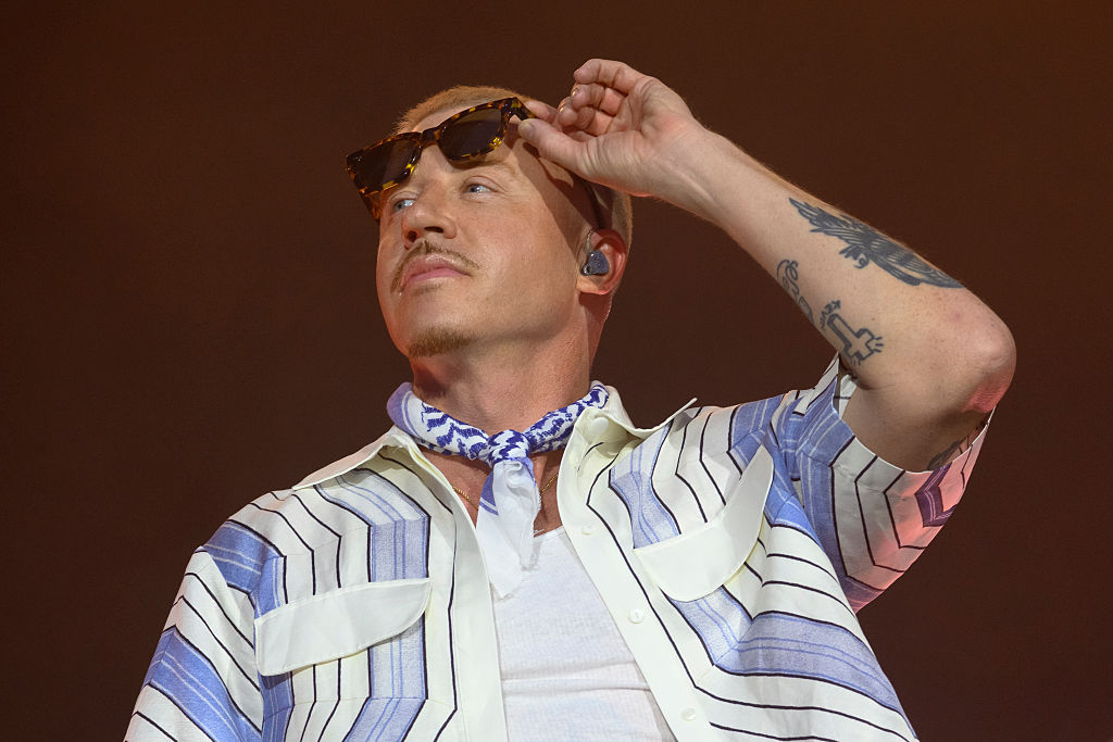 Macklemore has frequently expressed his support for Palestine onstage. Credit: Getty