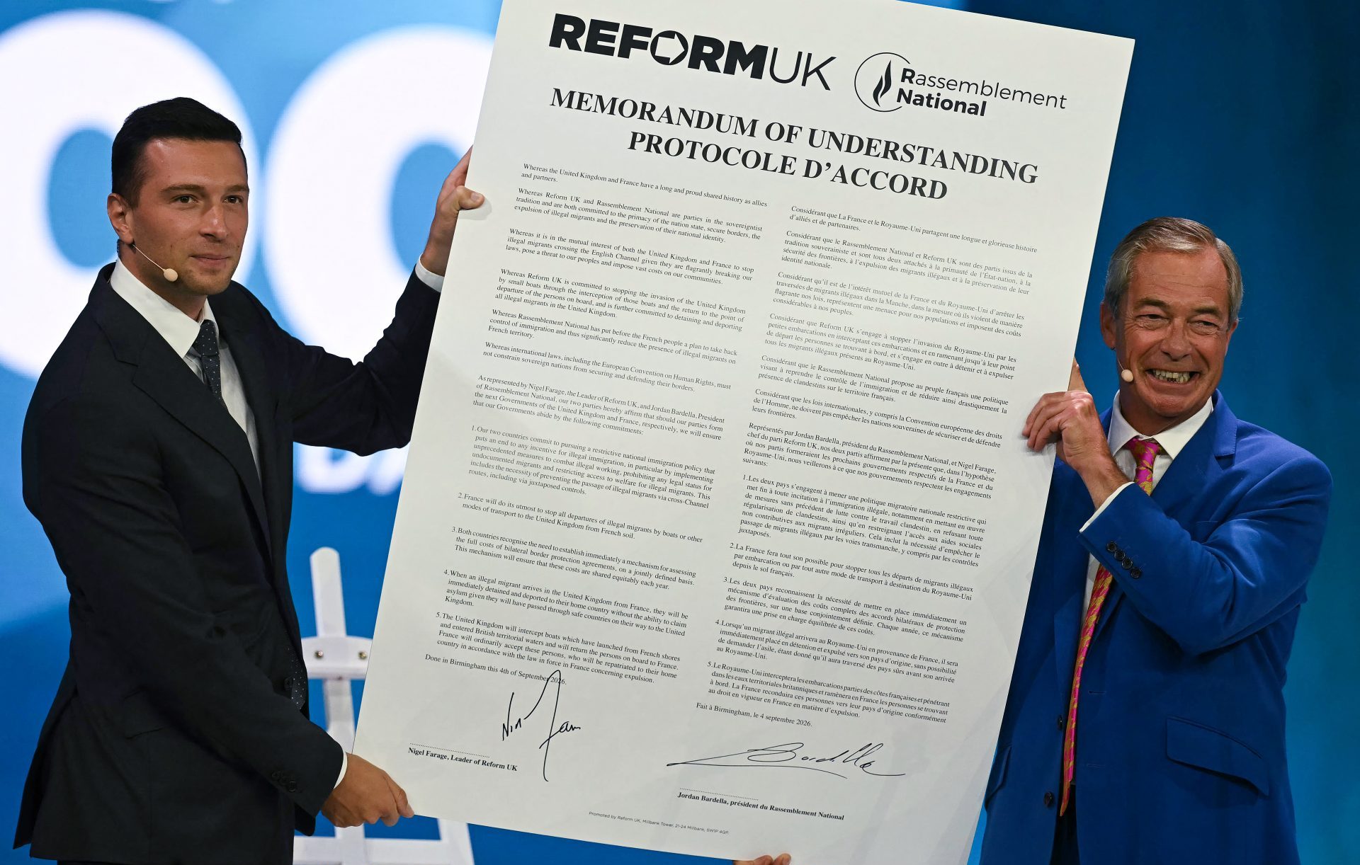 ‘Bardella is already reeling from a summer of political setbacks.’ (Paul Ellis/Getty)