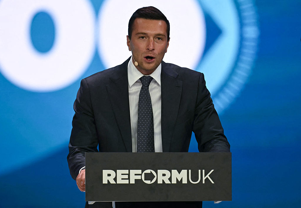 Jordan Bardella could become French prime minister if his party wins next year’s election. Credit: Getty