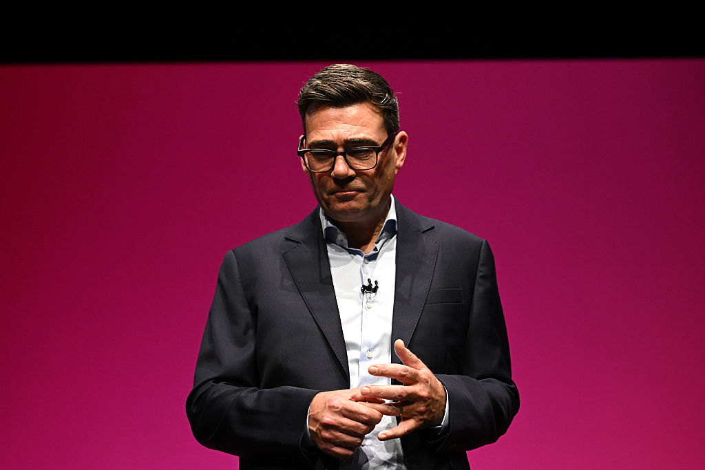 Did Burnham find the right balance between hope and honesty in his conference speech? Credit: Getty