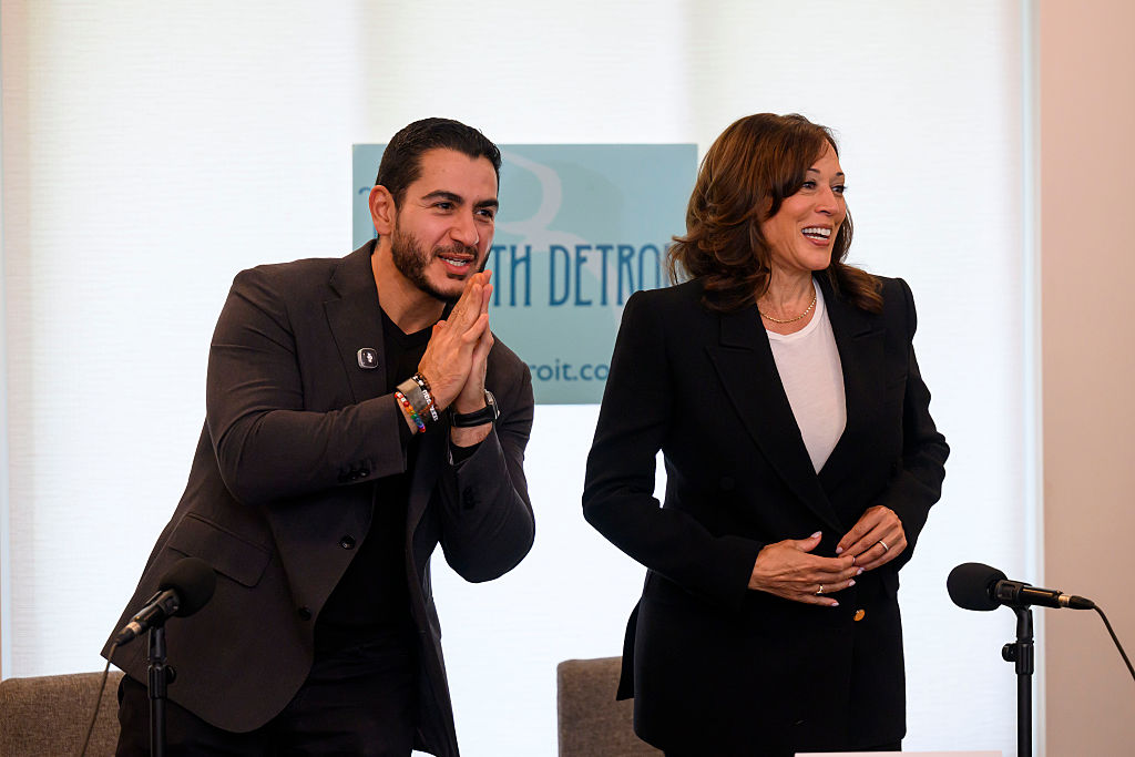 'It’s possible that voters who are concerned that El-Sayed is too radical could be reassured by the presence of Harris.' Credit: Getty
