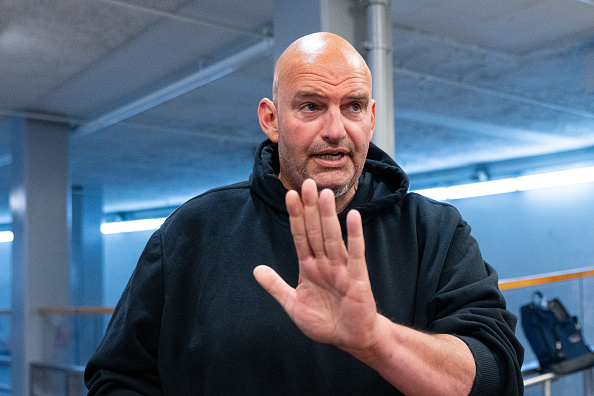 'Fetterman may not be the world’s best senator, but Democrats may want to think twice about dumping him.' Credit: Getty