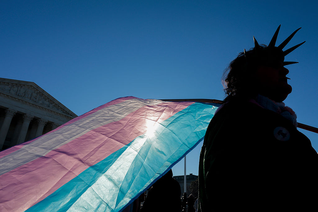 'Homosexuality and transgender identity raise fundamentally different questions under a law designed to prohibit sex discrimination.' Credit: Getty