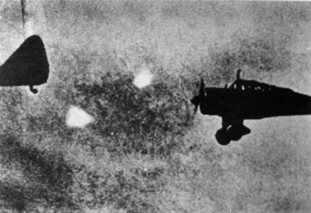 Numerous WWII aircrews described seeing Foo Fighters. Credit: The Debrief